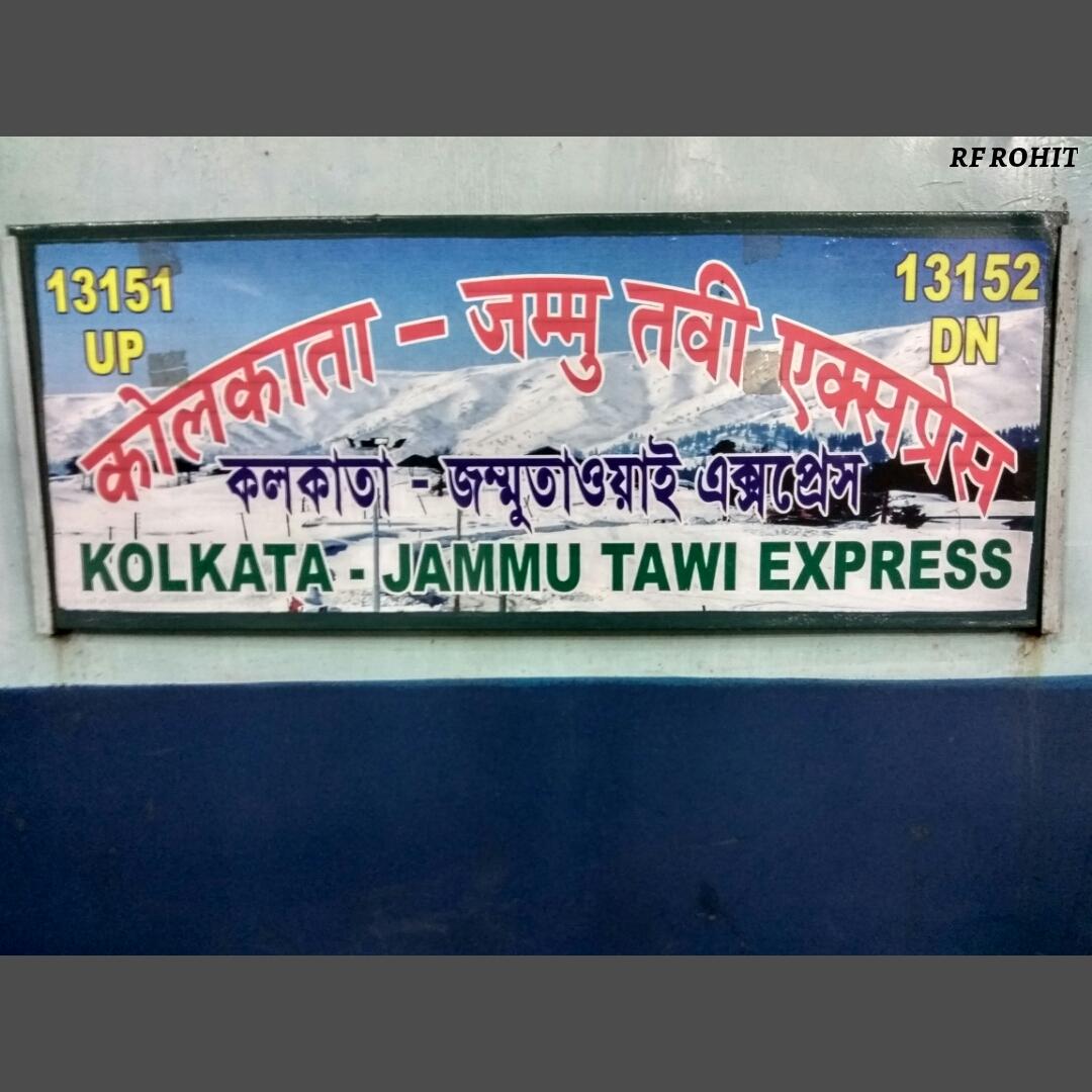 Jammu Tawi Express Fare Chart