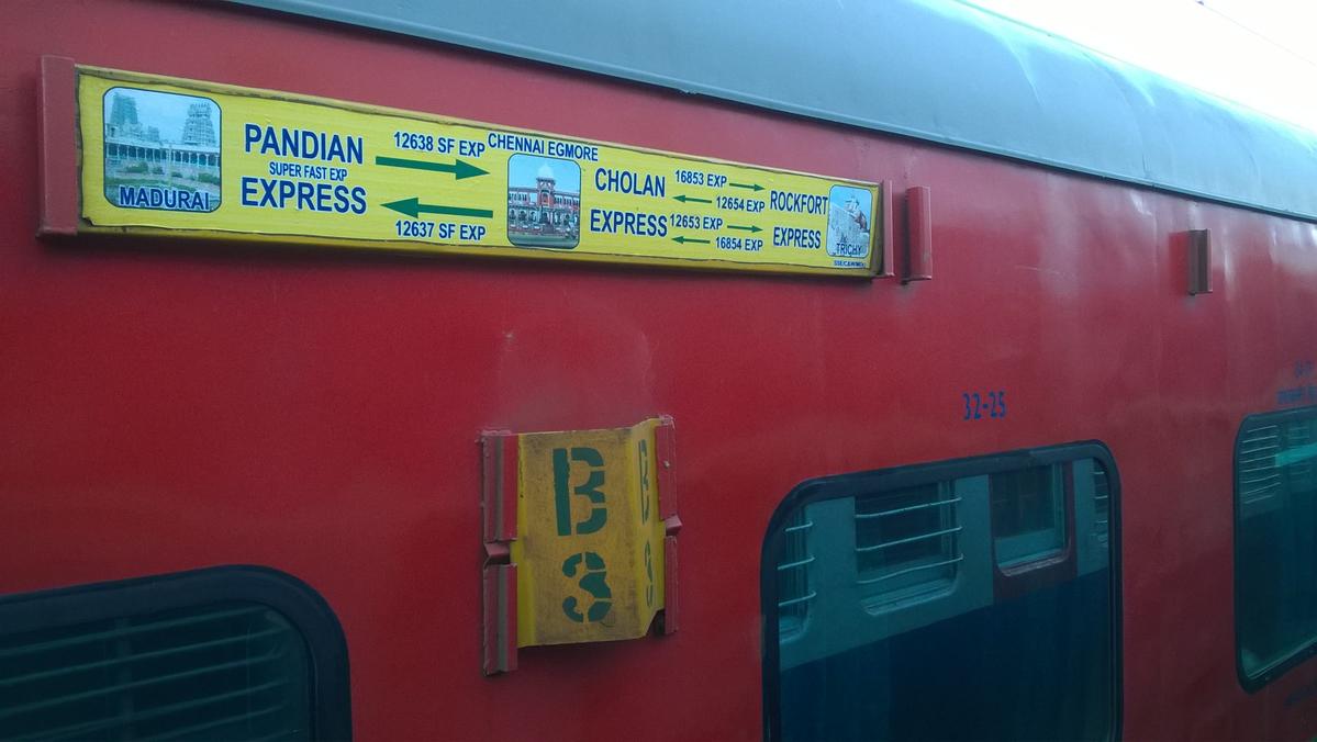 Image result for Pandian Express train