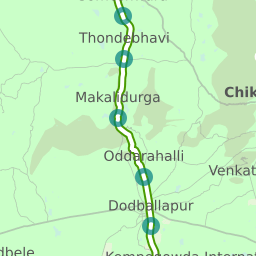 Bangalore To Tumkur Map Shortest Rail Distance: Bangalore To Tumkur 16 Stations. 69.47 Km. -  Railway Enquiry