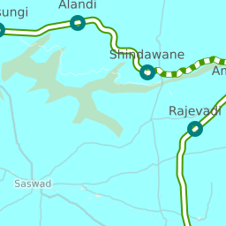 Distance From Pune To Phaltan Shortest Rail Distance: Pune To Phaltan 18 Stations. 118.13 Km. - Railway  Enquiry