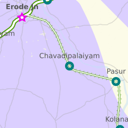 Chennai To Erode Distance By Road Shortest Rail Distance: Kodumudi To Erode 6 Stations. 38.42 Km. - Railway  Enquiry
