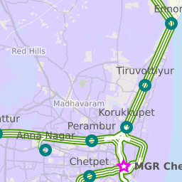 Central To Avadi Train Route Map Shortest Rail Distance: Avadi To Chennai Suburban Terminal 15 Stations.  20.43 Km. - Railway Enquiry