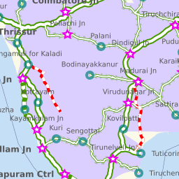 Chennai To Nagercoil Distance By Road Shortest Rail Distance: Nagercoil To Chennai Egmore 125 Stations. 723.87  Km. - Railway Enquiry