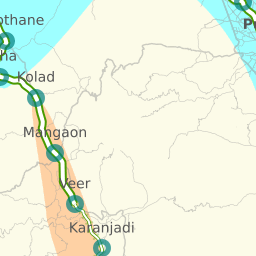 Distance From Panvel To Pune Shortest Rail Distance: Panvel To Pune 29 Stations. 119.78 Km. - Railway  Enquiry