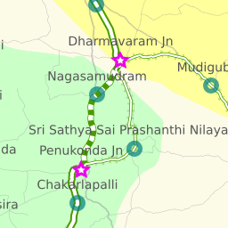 Bangalore To Hindupur Distance By Road Shortest Rail Distance: Bangalore To Hindupur 17 Stations. 101.84 Km. -  Railway Enquiry