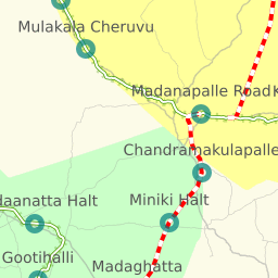 Bangalore To Hindupur Route Map Shortest Rail Distance: Bangalore To Hindupur 17 Stations. 101.84 Km. -  Railway Enquiry